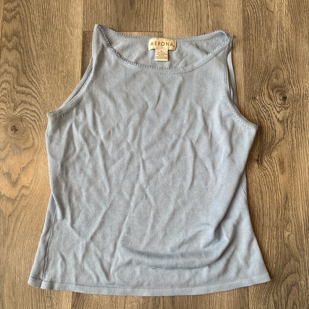 Merona Women's Light Gray Tank Top